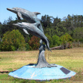 New Products life size bronze dolphin outdoor statues